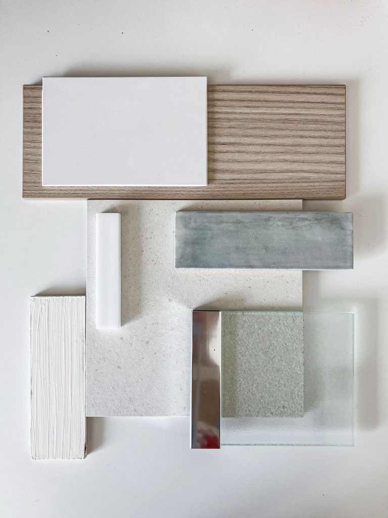 Moodboard per bagno casa Sp