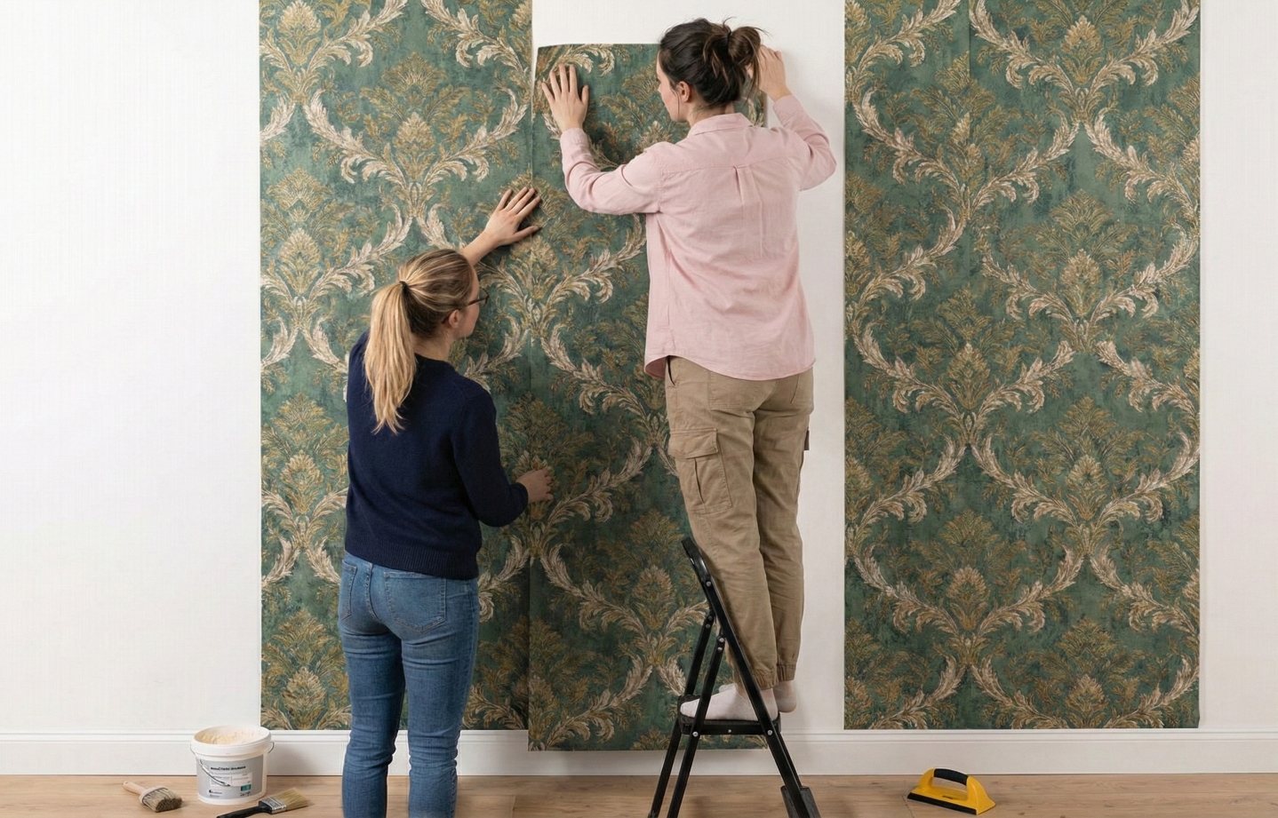 Applicazione carta da parati