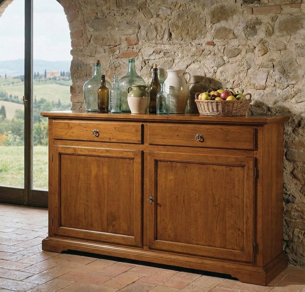 credenza arte povera