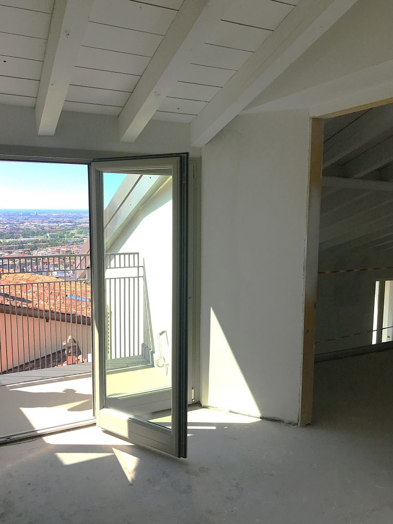 Cantiere in Città Alta